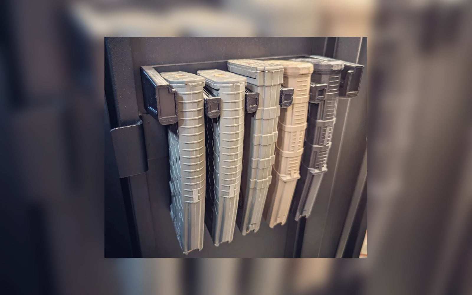 Screw-In Mag Rack — 5 Magazines